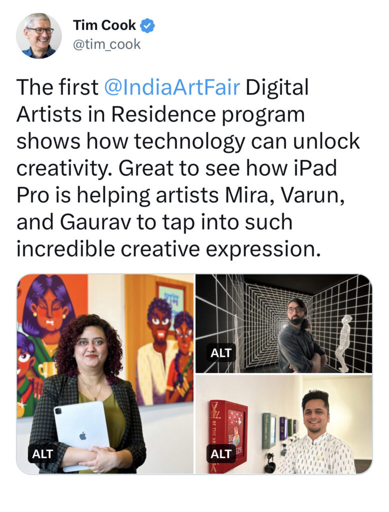 BESTSELLERS: Apple x India Art Fair 2023 9 IMG 9170