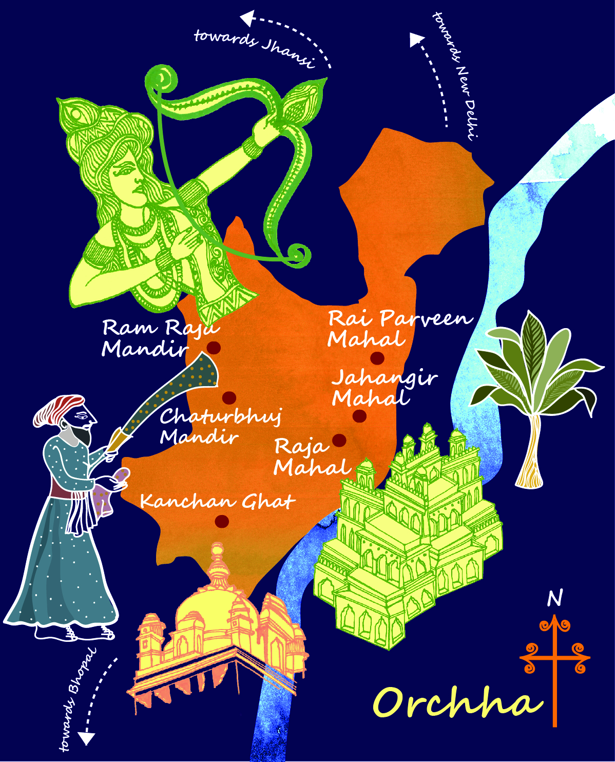 National Geographic Traveller – Illustrated maps